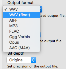 sox create empty wav file